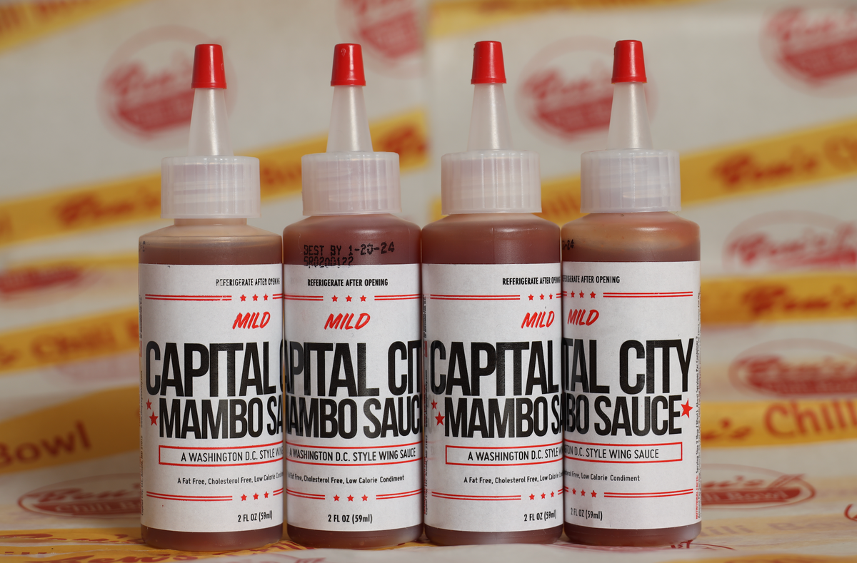 Capital City Mambo Sauce (2-12oz bottles)