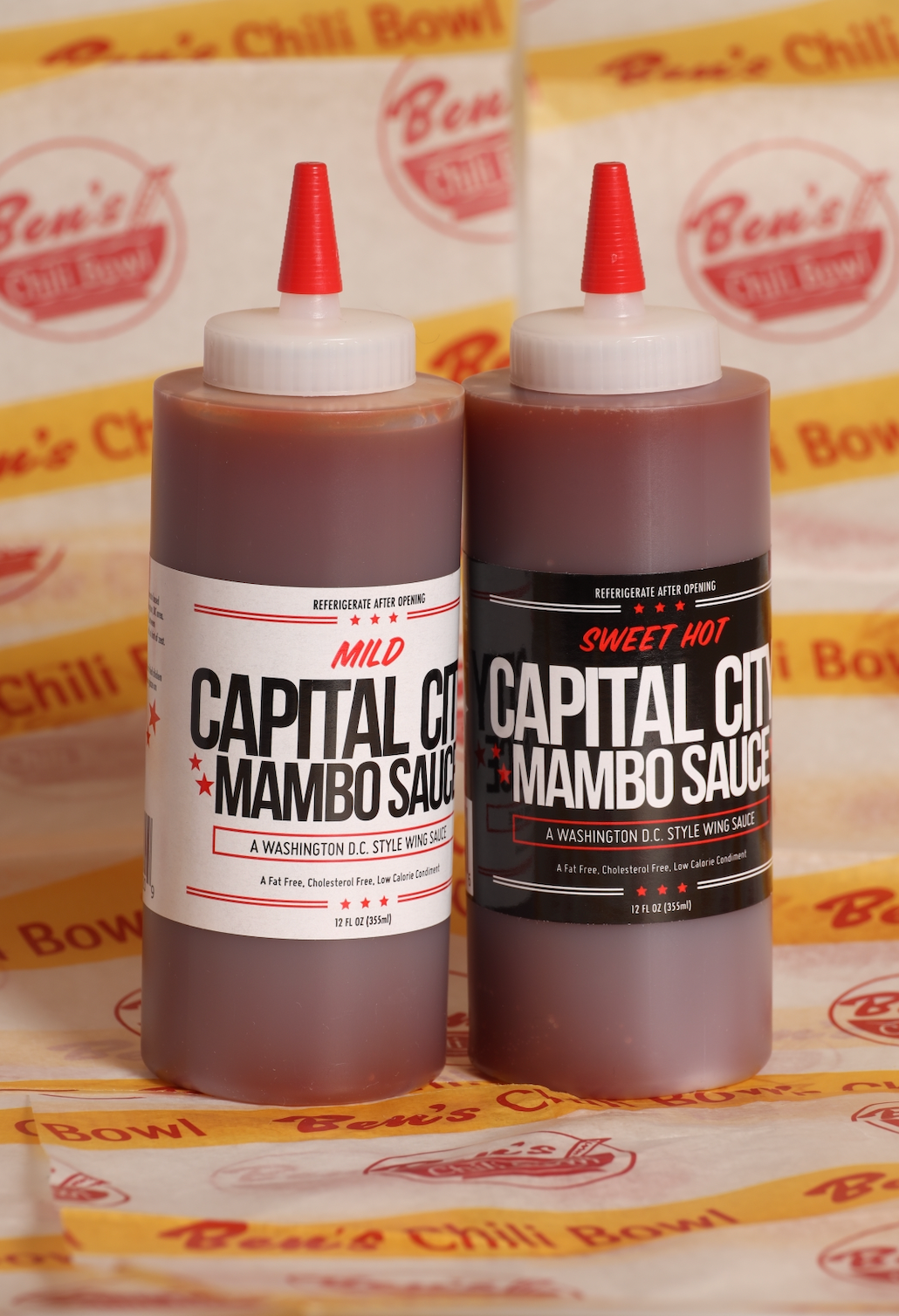 Capital City Mambo Sauce - Variety 2 Pack - Sweet Hot & Mild