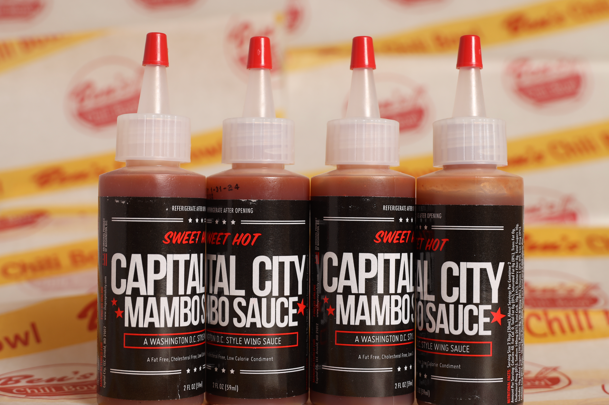 Capital City Mambo Sauce (2-12oz bottles) – Ben's Chili Bowl